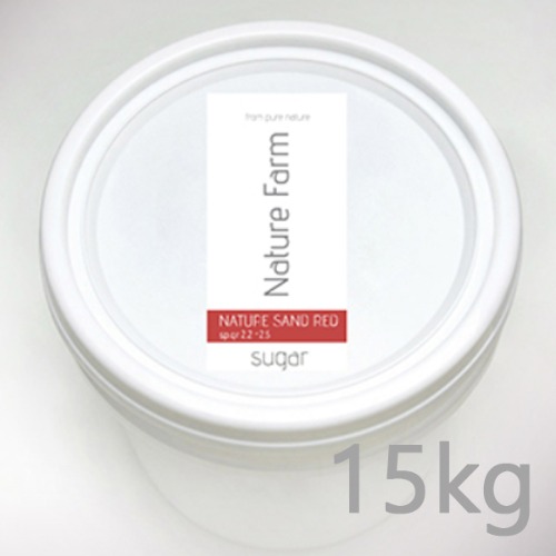 Nature Sand RED sugar 15kg / 네이쳐 샌드 레드 슈가 15kg(0.2mm~0.4mm)